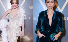 Elly Trần, Tóc Tiên đọ gợi cảm trên thảm đỏ Wechoice Awards