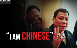 Tổng thống Duterte: Tôi chân thành với TQ, bởi vì tôi là người Hoa