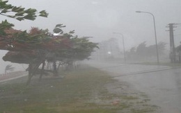 Áp thấp nhiệt đới gần Biển Đông gây gió giật cấp 8-9