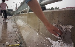 Thực hư cầu 65 tỉ tại Hà Nội xây bằng 'bê tông cốt xốp'