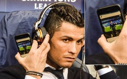 Cris Ronaldo làm gì khi không thể ra sân cho Real?