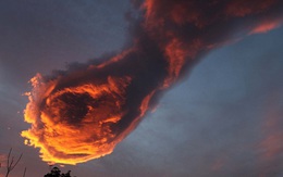 "Bàn tay của Chúa" bất ngờ xuất hiện trên bầu trời Bồ Đào Nha