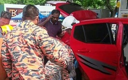 Một phụ nữ bị bốc cháy vì điện thoại phát nổ khi đang đổ xăng