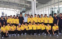 Đội tuyển nữ lên đường đi Myanmar tham dự giải bóng đá nữ vô địch Đông Nam Á 2016