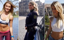 Đức: Nữ cảnh sát xinh đẹp với thân hình bốc lửa khiến nhiều người xin... bị bắt