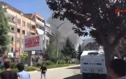 Nổ lớn gần trụ sở đảng cầm quyền Thổ Nhĩ Kỳ, 11 người bị thương