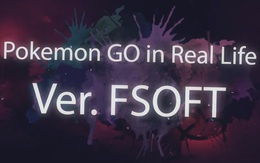Clip tuyển dụng theo phong cách bắt Pokemon gây sốt của Fsoft