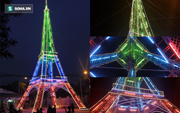 Toà tháp "Eiffel" khổng lồ ở xứ Nghệ độc đáo như thế nào?