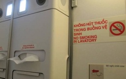 Một hành khách bị phạt 4 triệu đồng vì... hút thuốc trên máy bay