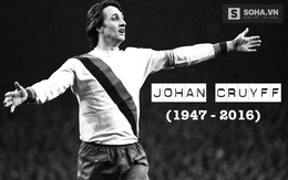 Thánh Johan Cruyff lại "chiếm sân chơi" khi sang thế giới bên kia
