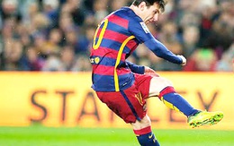 Luận bàn tài đá phạt của Messi