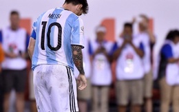 Thua 3 chung kết liên tiếp, Messi tuyên bố giã từ ĐT Argentina