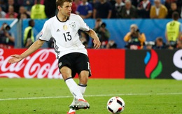 Thomas Mueller: 'Từ giờ tới hết EURO, tôi cạch không đá penalty'