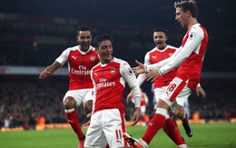 Lội ngược dòng dễ dàng, Arsenal "ngồi tạm" ngôi đầu Premier League