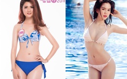 Nhan sắc thí sinh Hoa hậu sở hữu thân hình như Ngọc Trinh
