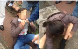 Bị bắt quả tang dàn cảnh ăn trộm, người phụ nữ lột quần ăn vạ giữa phố Hà Nội