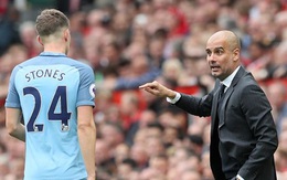 Pep Guardiola công khai xin lỗi John Stones sau trận thắng Arsenal