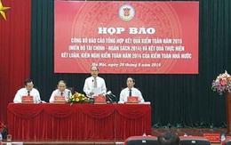 Công bố nóng kiểm toán: Hầu hết “vung tay quá trán”