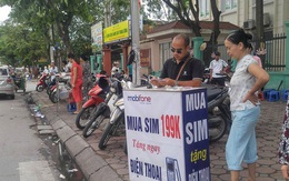 Hà Nội rộ SIM Viettel, MobiFone, VinaPhone bán dạo tặng điện thoại Nokia