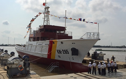 Hạ thủy tàu hiện đại của Kiểm ngư Việt Nam
