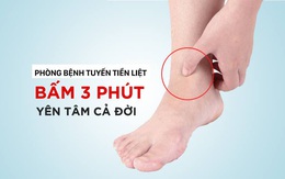 Quý ông làm điều đơn giản này mỗi ngày, cả đời không lo mắc bệnh tuyến tiền liệt