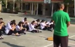Hải Phòng: Sở Giáo dục chính thức lên tiếng vụ học sinh bị "phơi nắng"