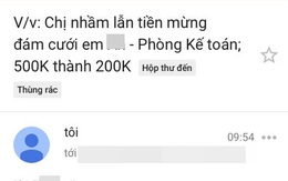 Bị ăn bớt tiền mừng cưới, thanh niên cứng viết thư tố cáo toàn công ty