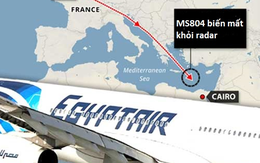 Tìm thấy thêm các vật thể nghi của máy bay Ai Cập mất tích