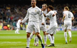 Khi Ronaldo lại... dạng hai chân ra