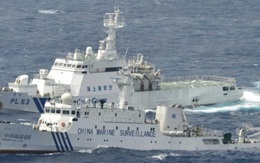 Tàu Cảnh sát biển Trung Quốc đi vào lãnh hải Nhật Bản