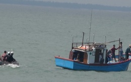 Đã tìm thấy xác tàu chở clinke chìm khi tránh lũ ở Quảng Bình