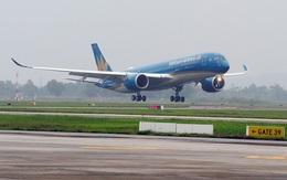 Hàng không quốc gia Vietnam Airlines đón nhận máy bay Airbus A350 thứ 5