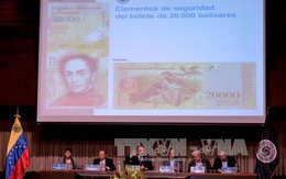 Venezuela bắt đầu chiến dịch phát hành tiền mới