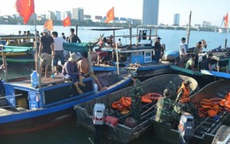 ​Nối lại hoạt động tìm kiếm nạn nhân vụ lật tàu trên sông Hàn