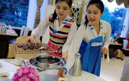 Những người đẹp Triều Tiên trong nhà hàng sang trọng Bắc Kinh
