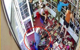 Clip nữ "đạo chích" trộm liên hoàn các shop quần áo ở Nghệ An