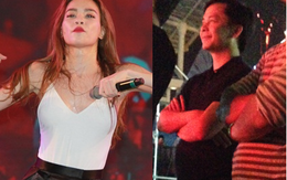 Đại gia kim cương âm thầm đứng ngắm Hà Hồ bốc lửa trên sân khấu