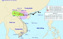 Bão số 3 giật cấp 12 đang trên vùng biển Quảng Ninh - Nam Định