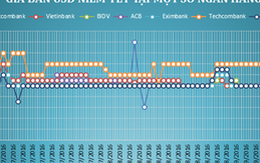 “Ông lớn” điều chỉnh giá USD lên đỉnh gần 3 tháng