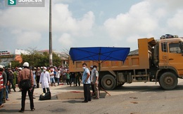 "Tôi thấy có người cố bò ra khỏi gầm nhưng xe ben vẫn chạy"