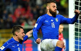 Italia chật vật đả bại đối thủ dưới cơ, mong manh cơ hội dự World Cup 2018