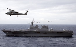 "Khu trục hạm mang trực thăng" độc nhất vô nhị của Hải quân Nhật Bản
