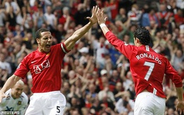 Ronaldo tươi rói khi gặp người bạn cũ ở Man United trước thềm CK Champions League