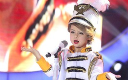 Bản sao nhí của Taylor Swift khiến khán giả truyền hình chết mê
