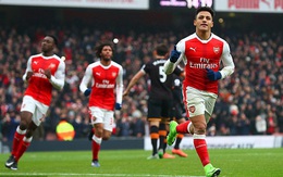 Clip bản quyền Premier League: Arsenal 2-0 Hull City