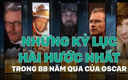 [Mutex] Những kỷ lục hài hước nhất trong 88 năm qua của Oscar