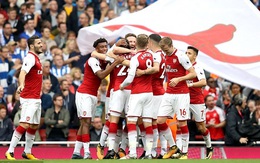 Thắng dễ tân binh, Arsenal bắt kịp đương kim vô địch Premier League