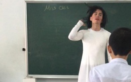 Thầy giáo Tây siêu ‘lầy lội’ khi hóa trang thành… cô giáo khiến học trò thích thú