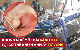 Ông bố 26 tuổi tử vong vì một chiếc răng sâu: Nhiều người lo lắng vì từng phạm sai lầm này