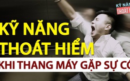 Bí quyết "vàng" để sống sót khi thang máy rơi tự do